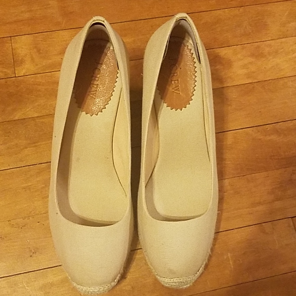 J Crew wedges